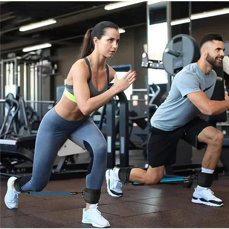 Ankle Straps & Resistance Bands Set – Elevate Your Workouts for Stronger Legs & Glutes - Ibaldu