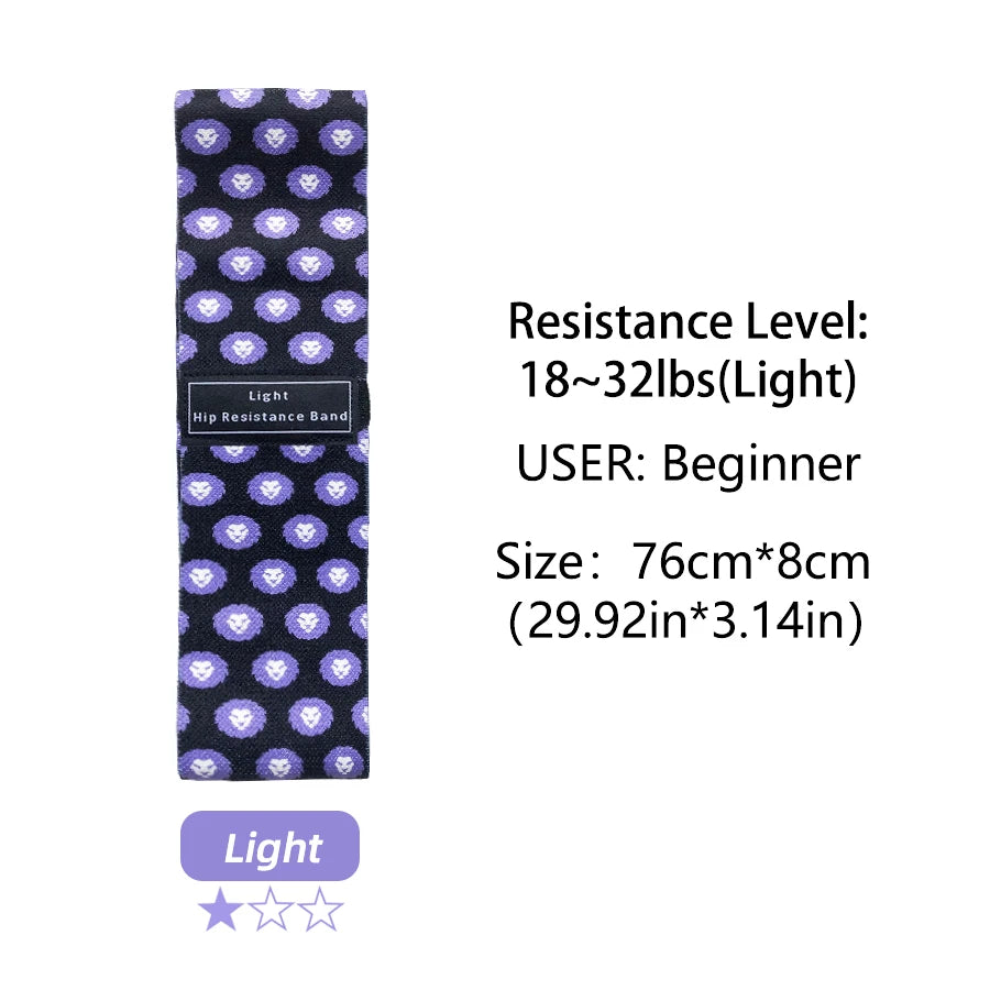 Fabric Resistance Hip Bands – Sculpt, Strengthen & Tone Your Glutes & Thighs - Ibaldu