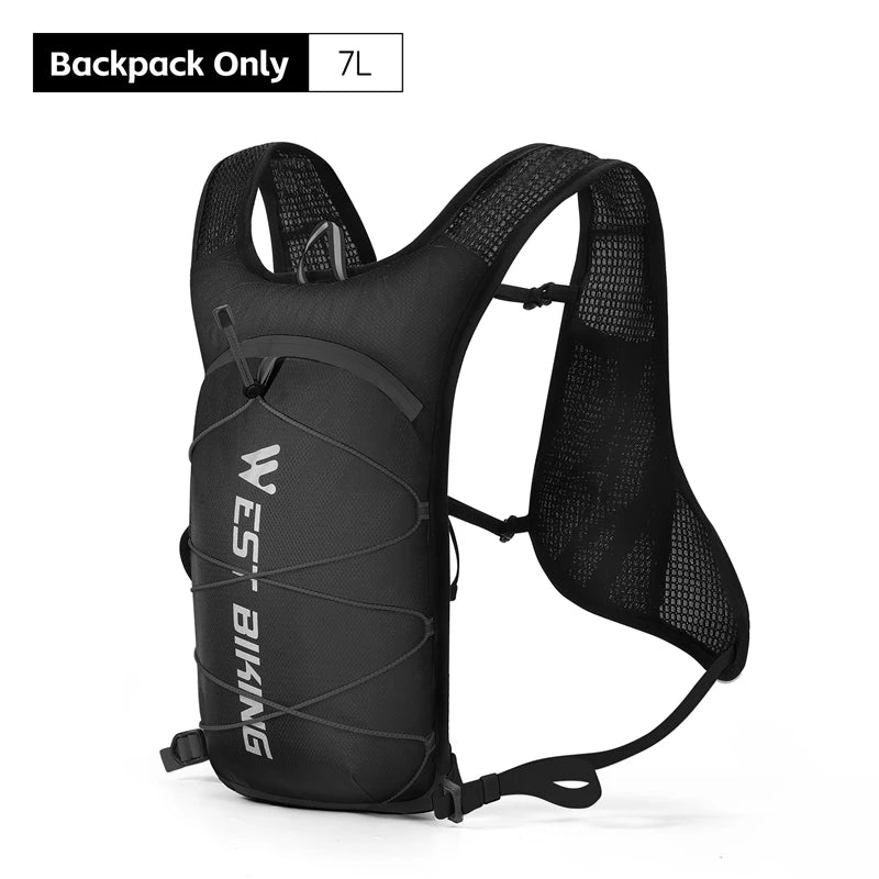 WEST BIKING Lightweight Cycling Backpack – Breathable, Reflective & Hydration-Ready for Ultimate Outdoor Performance