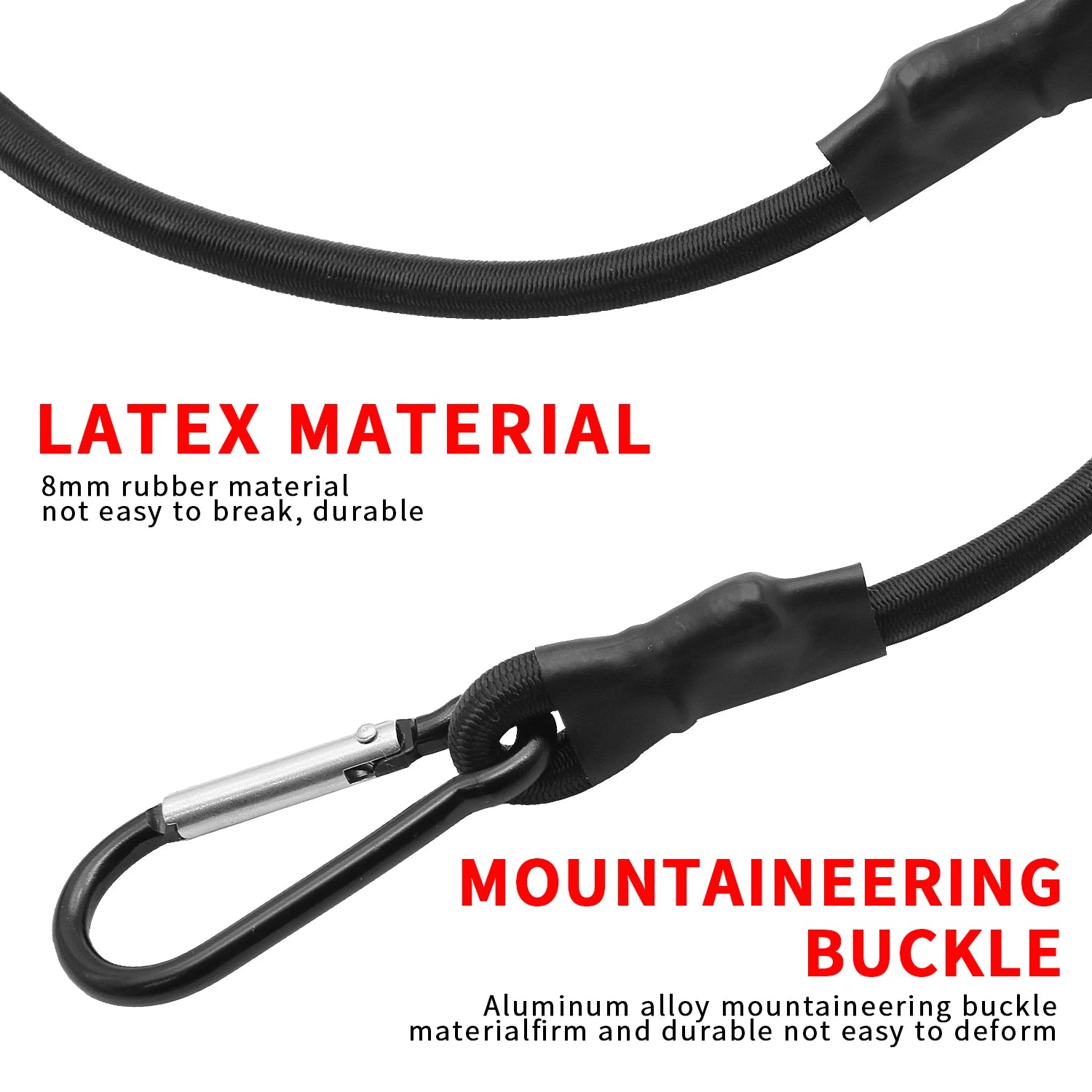 Baiann Heavy-Duty Elastic Bungee Cords – Secure & Strap with Confidence - Ibaldu