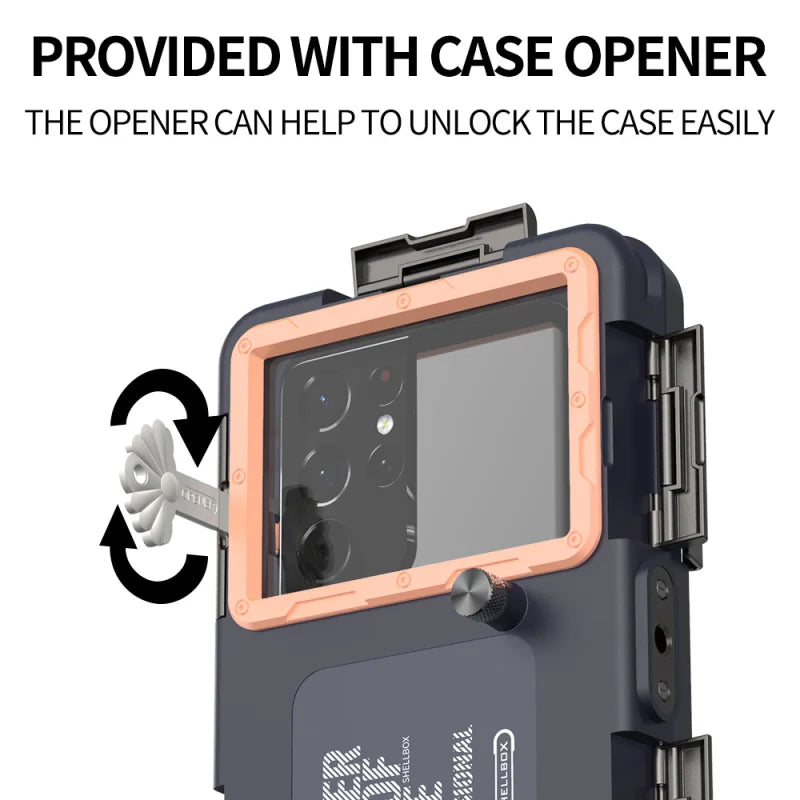 Dive Deeper: Professional Waterproof Phone Case for iPhone & Samsung - Ibaldu
