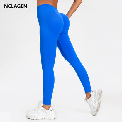 NCLAGEN Seamless Scrunch Bum Leggings – Sculpt, Support & Elevate Your Workout