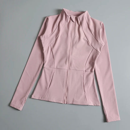 Ultimate Comfort & Flexibility – High-Elastic Yoga Jacket for Active Women