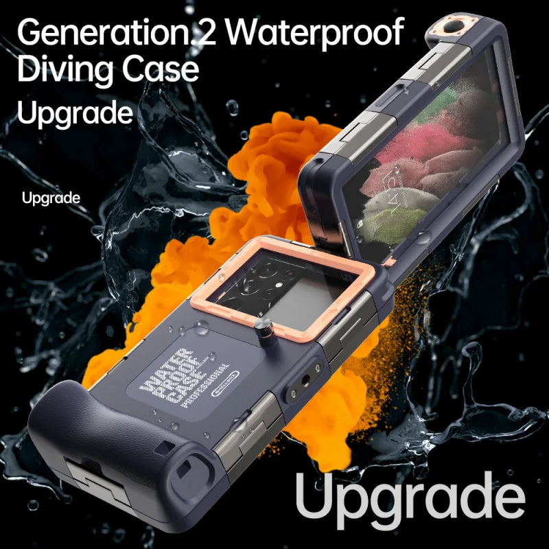 Dive Deeper: Professional Waterproof Phone Case for iPhone & Samsung - Ibaldu