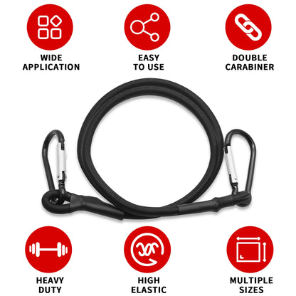 Baiann Heavy-Duty Elastic Bungee Cords – Secure & Strap with Confidence - Ibaldu