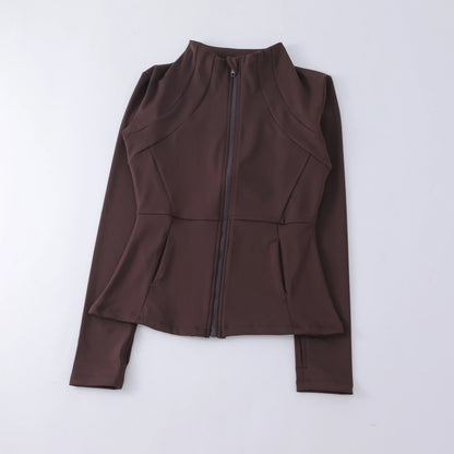 Ultimate Comfort & Flexibility – High-Elastic Yoga Jacket for Active Women
