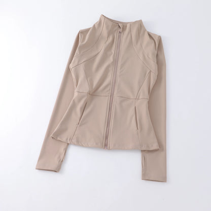 Ultimate Comfort & Flexibility – High-Elastic Yoga Jacket for Active Women