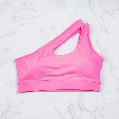 DIAS FIT JOY One-Shoulder Sports Bra – Stylish Support for Every Workout