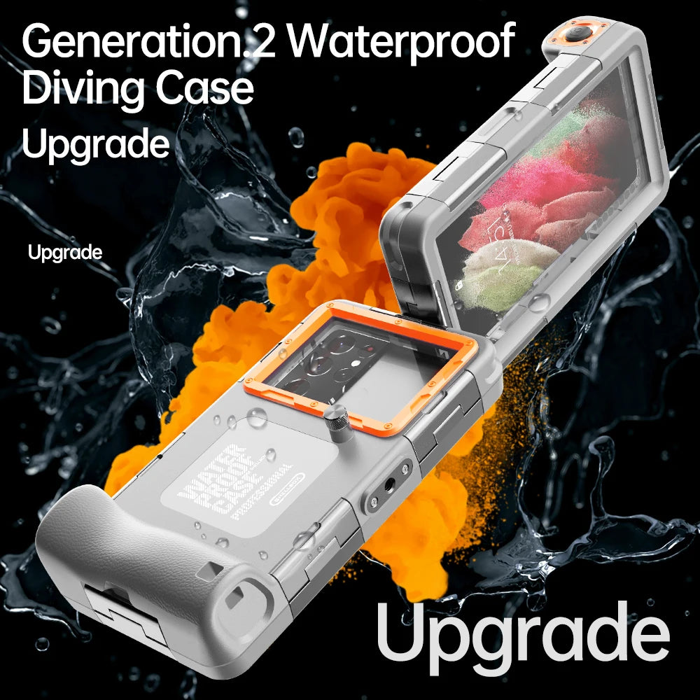 Dive Deeper: Professional Waterproof Phone Case for iPhone & Samsung - Ibaldu