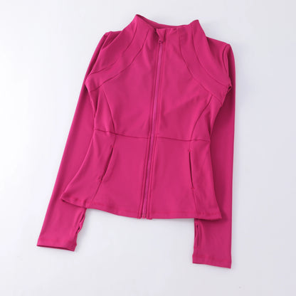 Ultimate Comfort & Flexibility – High-Elastic Yoga Jacket for Active Women
