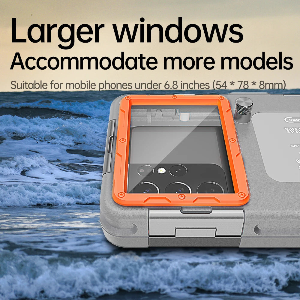 Dive Deeper: Professional Waterproof Phone Case for iPhone & Samsung - Ibaldu