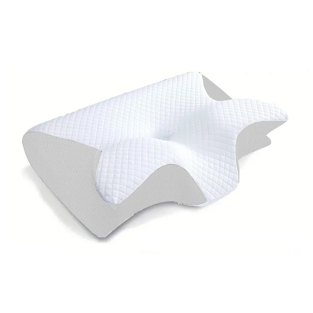 Butterfly Memory Foam Pillow – Ultimate Comfort & Neck Support - Ibaldu