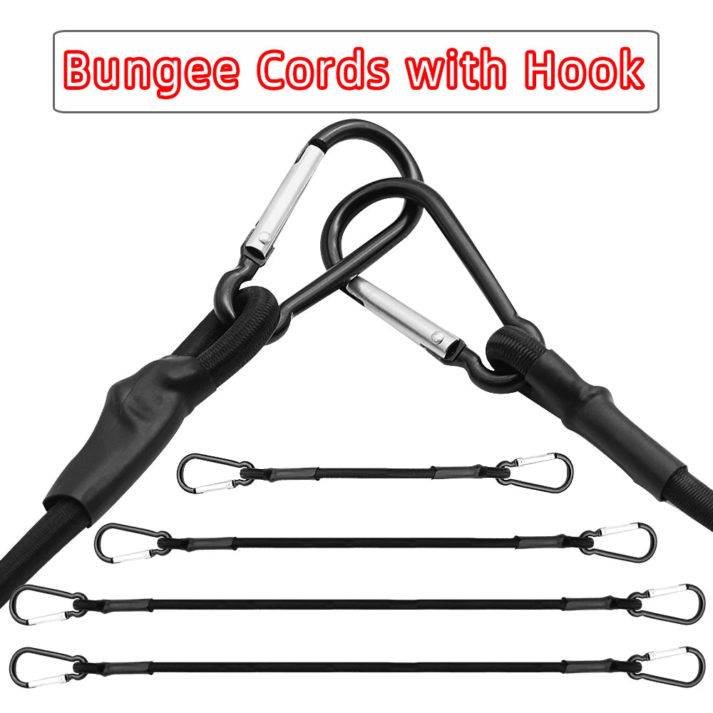 Baiann Heavy-Duty Elastic Bungee Cords – Secure & Strap with Confidence - Ibaldu