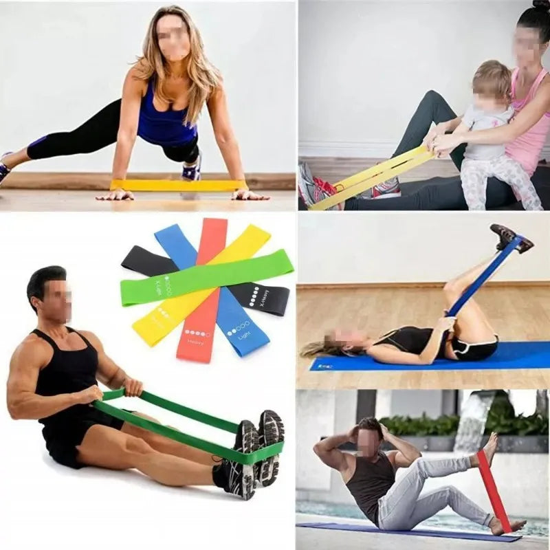 Versatile Yoga & Fitness Resistance Bands – Elevate Your Training Anytime, Anywhere - Ibaldu